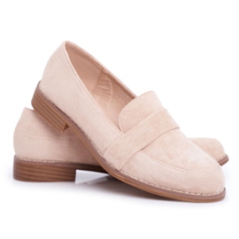 PS1 Women's Brogues Suede Beige Cintra