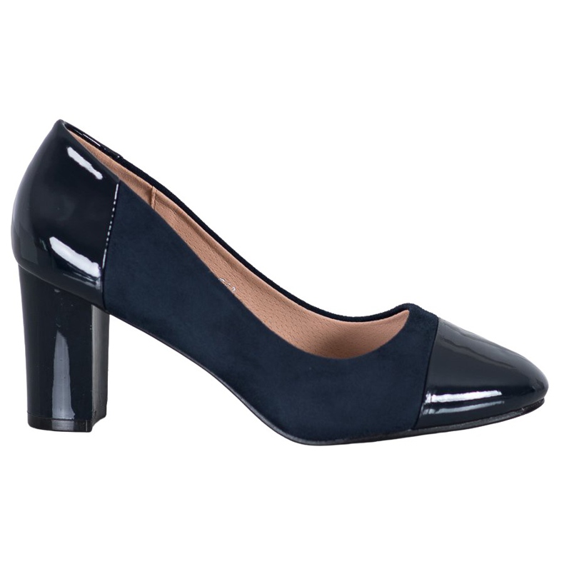 Weide Navy blue pumps