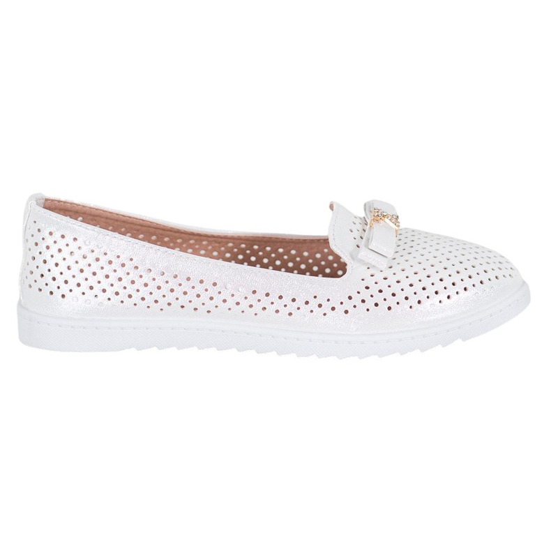 Weide Openwork Lords With Ornament white