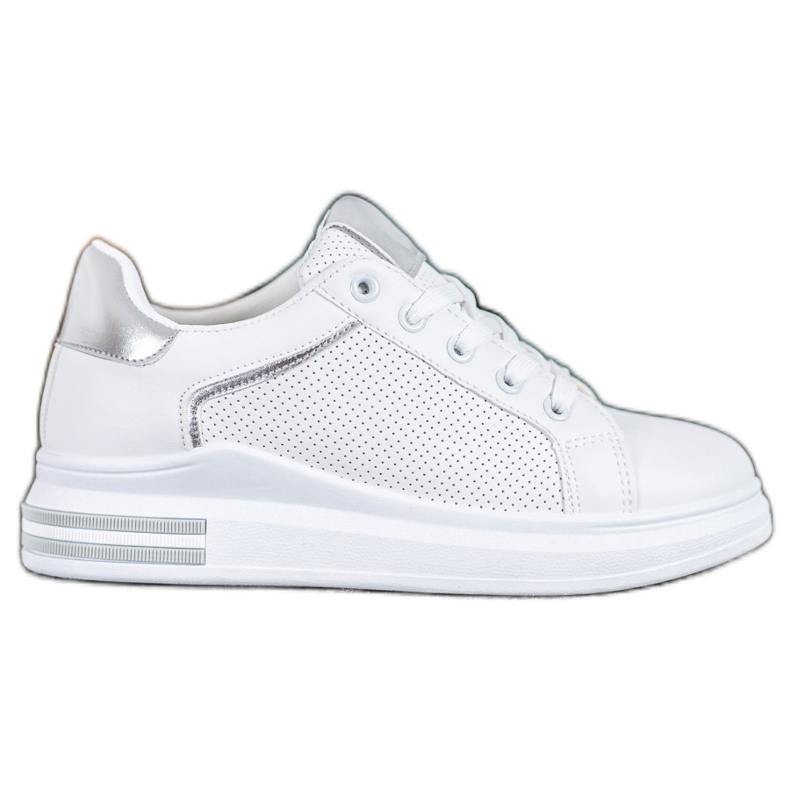 Weide Eco Leather Sneakers white