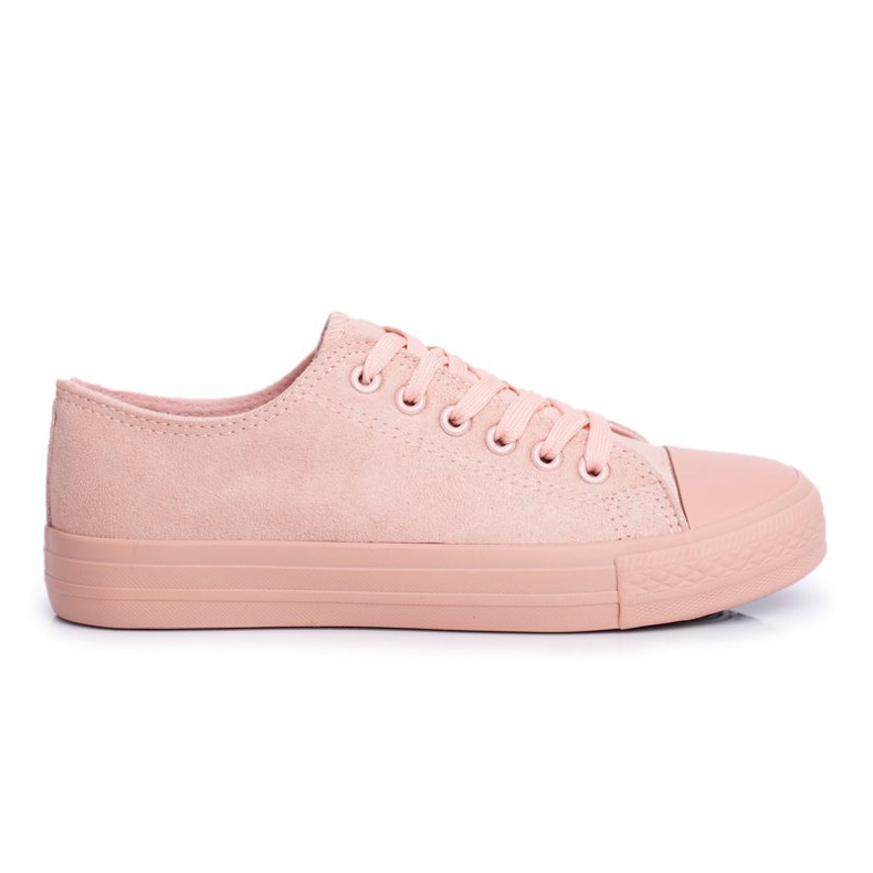 BUGO Women's Pink El Paso Suede Sneakers