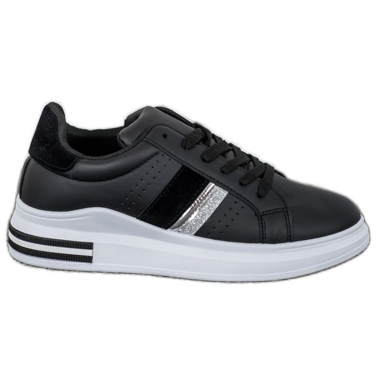 SHELOVET Stylish Sneakers black SHELOVET Stylish Sneakers black