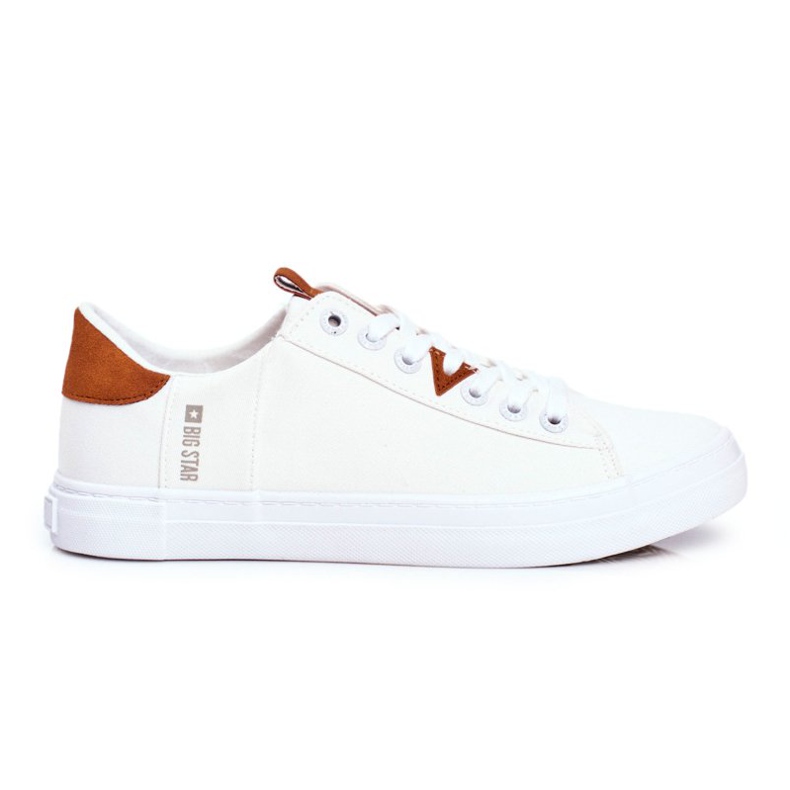 Men's Sneakers Low Big Star White FF174312