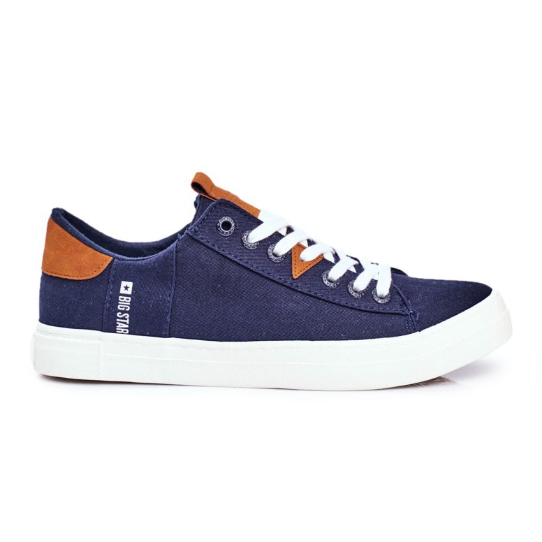 Men's Sneakers Big Star Navy Blue FF174313