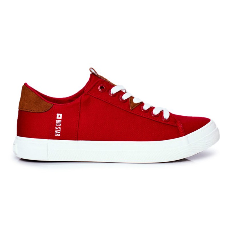 Men's Sneakers Big Star Red FF174315