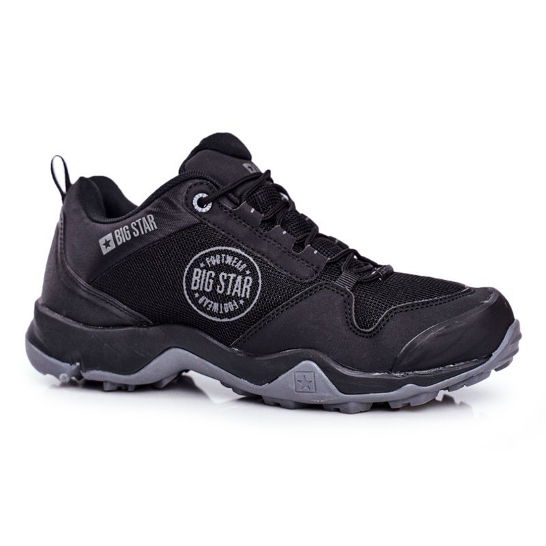 Men's Trekking Shoes Big Star High Outdoor Black FF174303