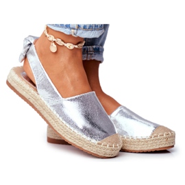 FRJ Women's Silver Contour Espadrilles grey FRJ Women's Silver Contour Espadrilles grey
