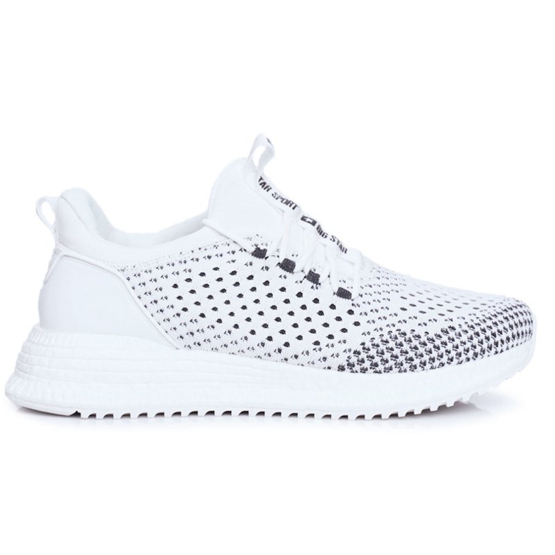 Men's Sport Shoes Big Star White FF174242 Men's Sport Shoes Big Star White FF174242