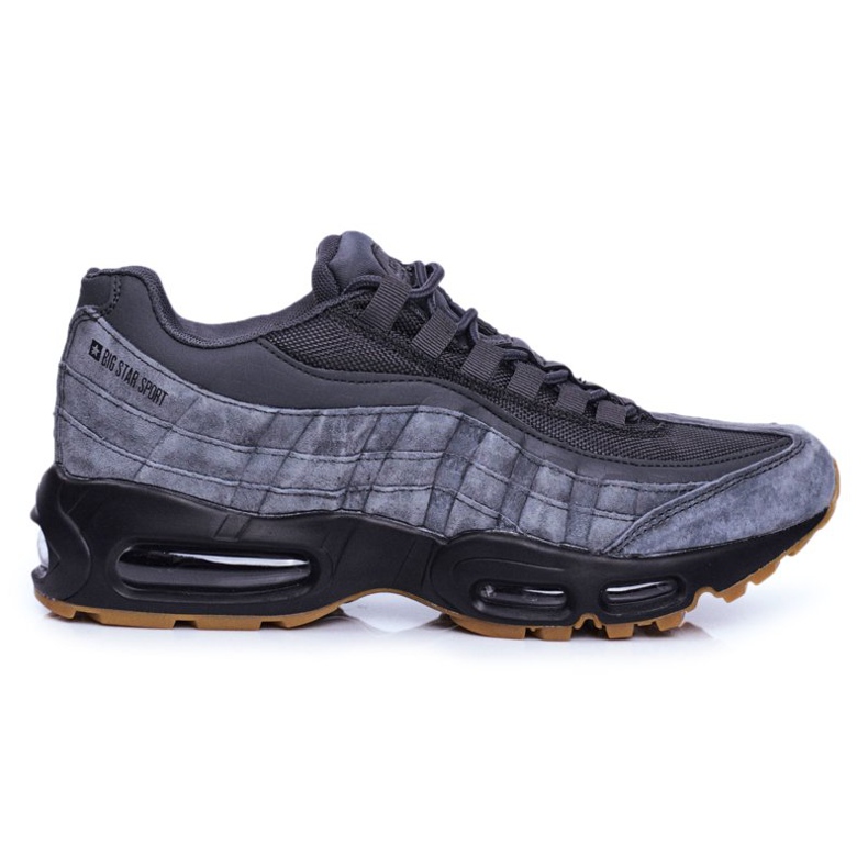 Men's Sport Shoes Big Star Gray FF174297 grey