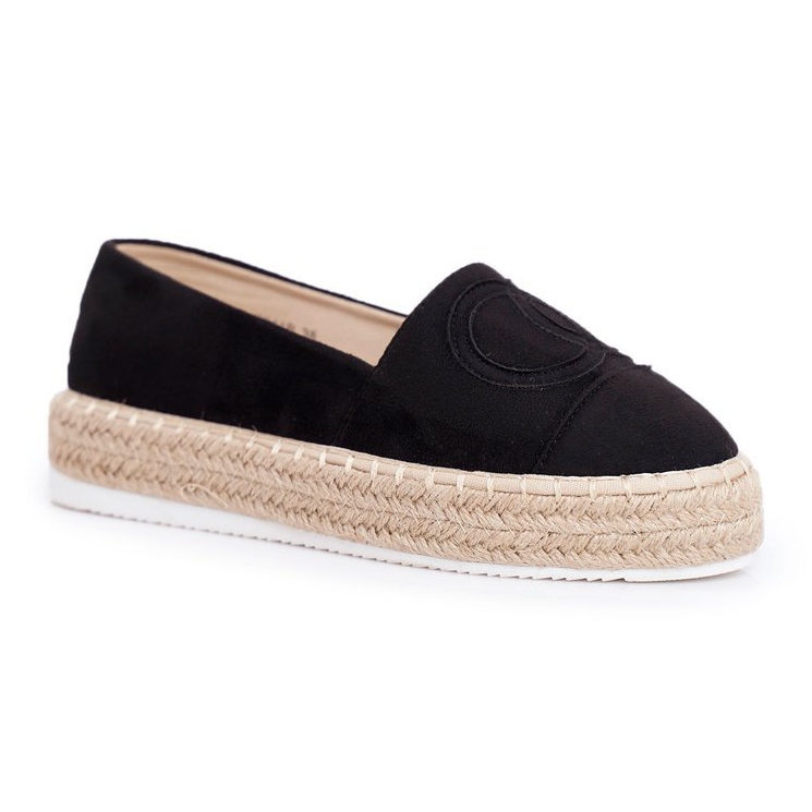 SEA Women's Espadrilles Thick Linen Sole Black Febi SEA Women's Espadrilles Thick Linen Sole Black Febi