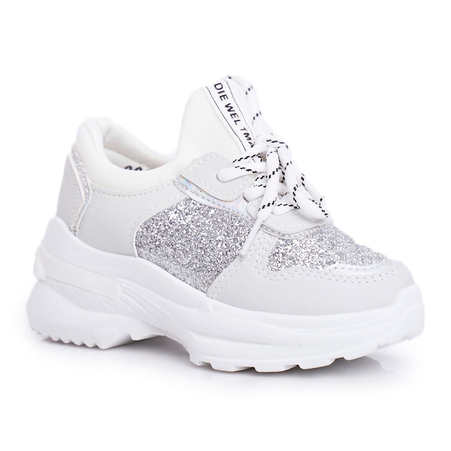childrens silver shoes