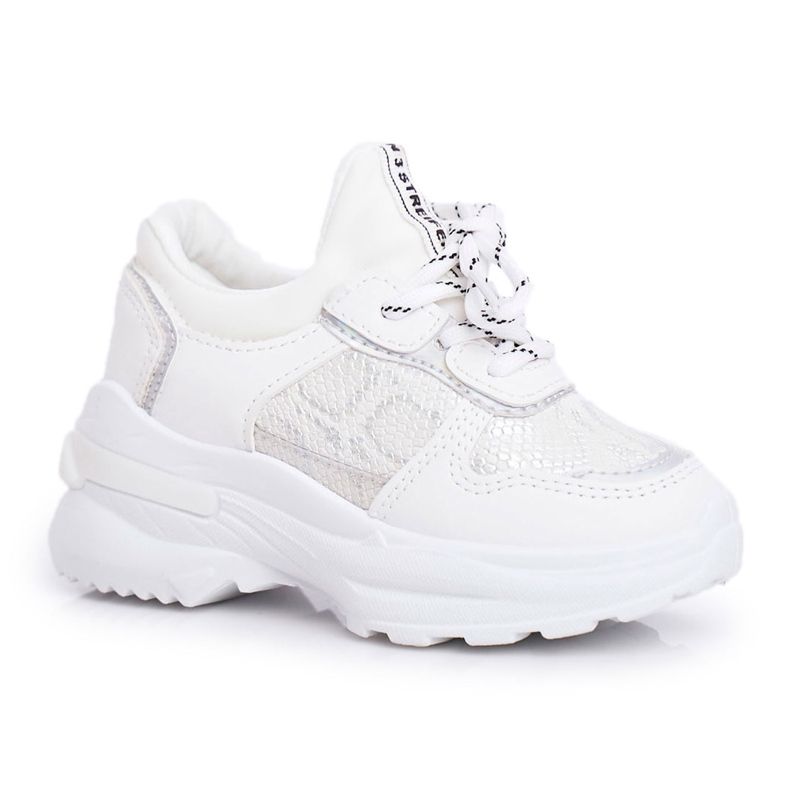 FRROCK Children's Sport Shoes White Snake Matylda FRROCK Children's Sport Shoes White Snake Matylda