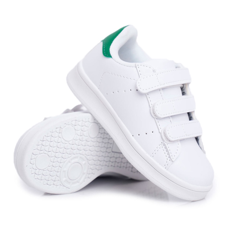 FRROCK Sports Shoes Children's Youth White Fifi Velcro green FRROCK Sports Shoes Children's Youth White Fifi Velcro green
