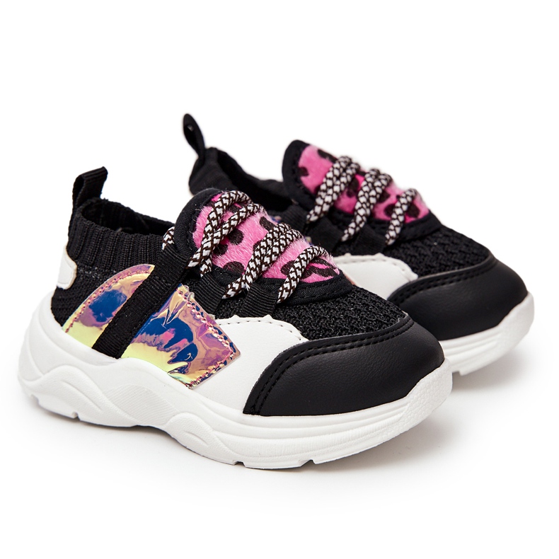 FRROCK Black Velma sports shoes for children FRROCK Black Velma sports shoes for children