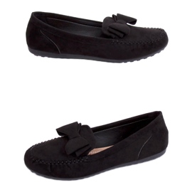 Black Women's loafers B2020-6 Black