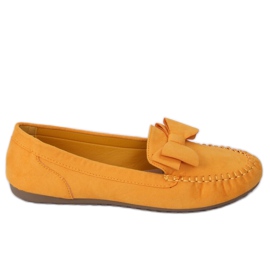 Women's honey loafers B2020-6 Yellow