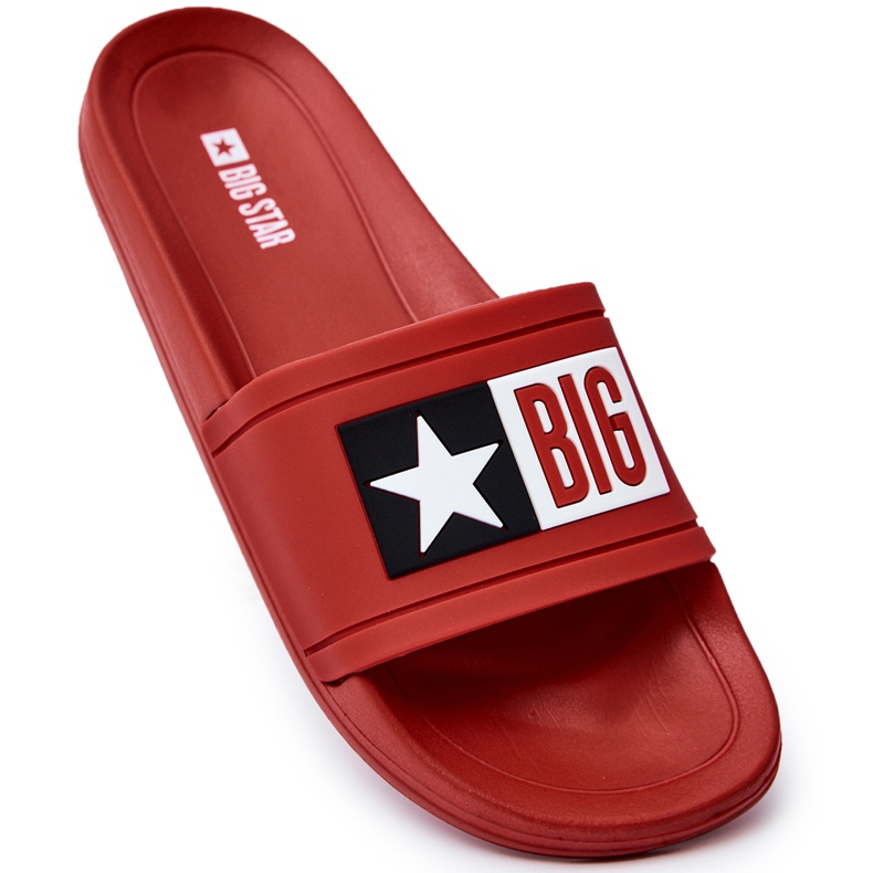 Women's Slippers Big Star Red DD274A267