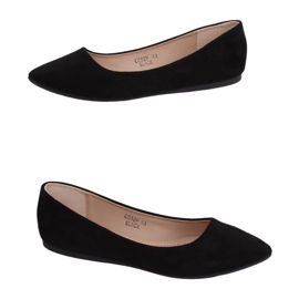 Ballerinas with almond toes black CD52P Black Ballerinas with almond toes black CD52P Black