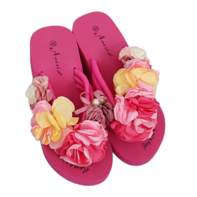 Fuchsia foam soles N-31 Fuchsia multicolored