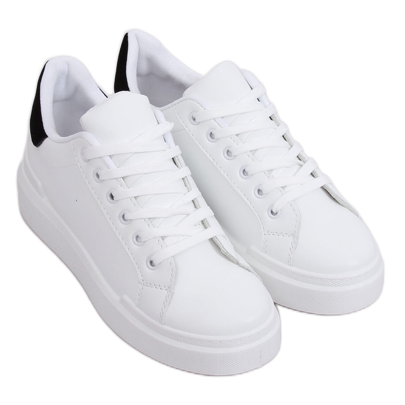 White women's sneakers 85-428 WHITE / BLACK White women's sneakers 85-428 WHITE / BLACK