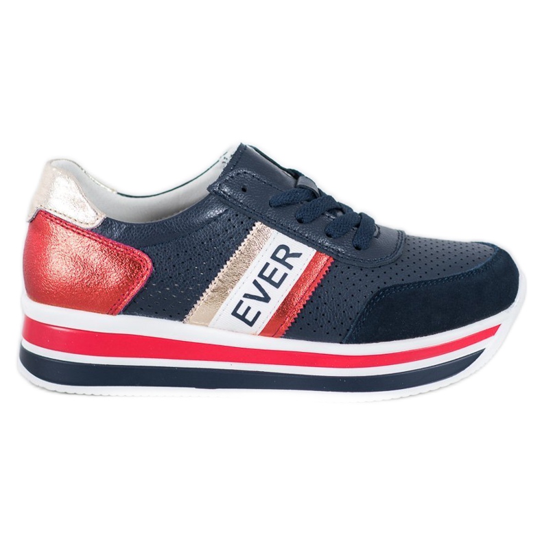 Filippo Ever Leather Sports Shoes multicolored