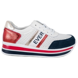 Filippo Ever Leather Sports Shoes multicolored