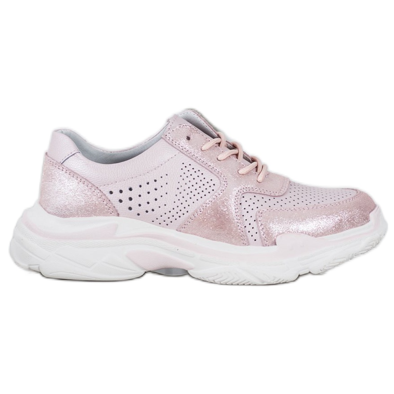 Filippo Classic Leather Sneakers pink Filippo Classic Leather Sneakers pink