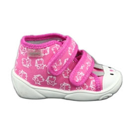 Befado orange children's shoes 212P066 white pink grey Befado orange children's shoes 212P066 white pink grey