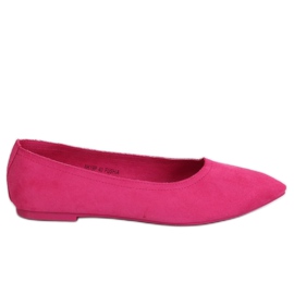 Women's fuchsia ballerinas NK19P Fushia pink Women's fuchsia ballerinas NK19P Fushia pink