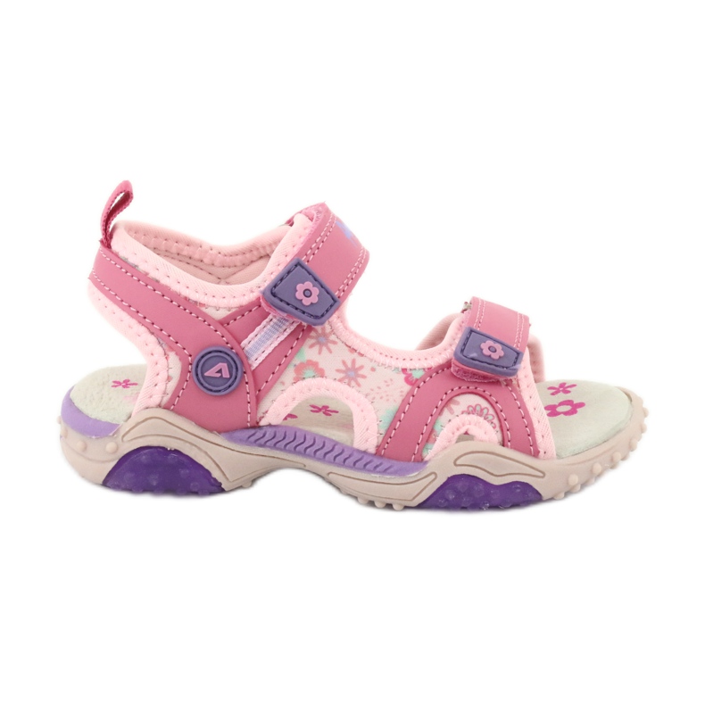 American Club American HL17/19 Pink-purple girl sandals American Club American HL17/19 Pink-purple girl sandals
