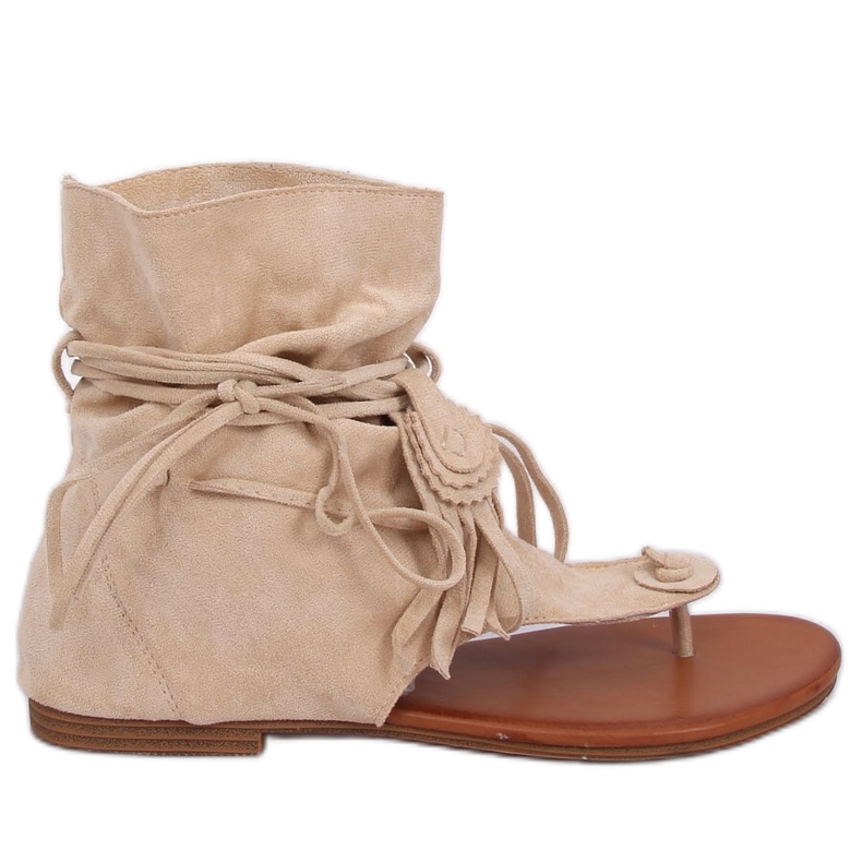 Flip-flops with a beige upper SL1010P Beige