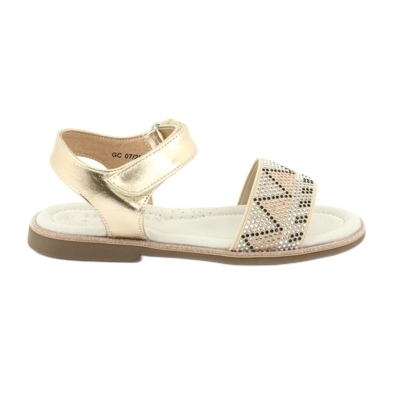 American Club Sandals Girls black