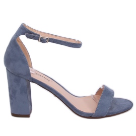 Blue Heeled sandals CD59P Blue