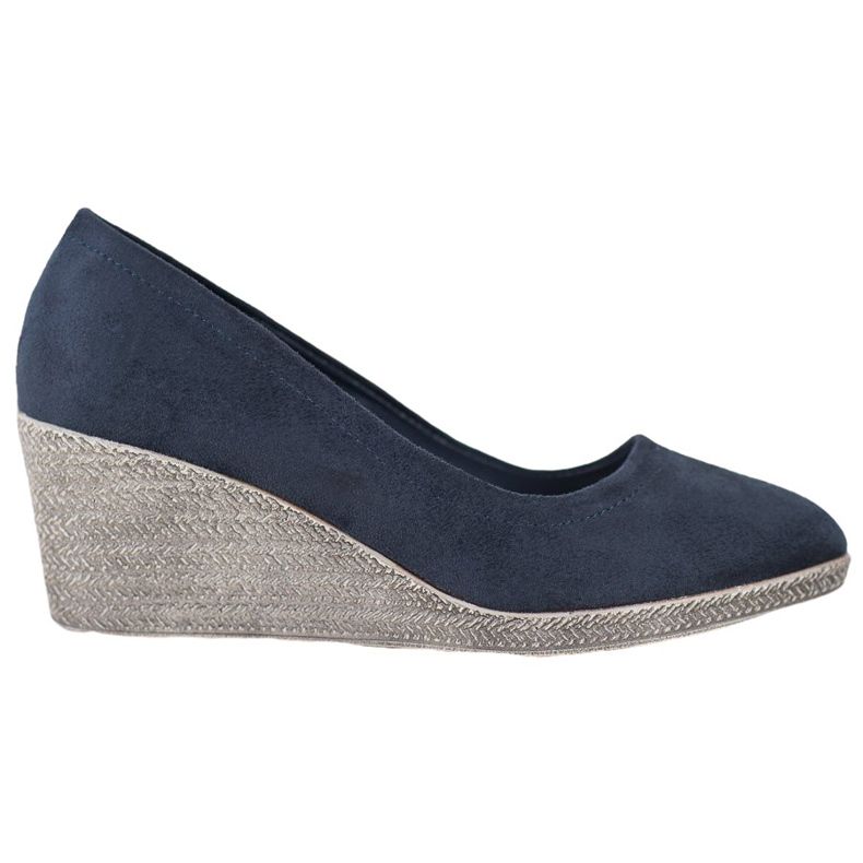 Goodin Suede Wedge Pumps navy blue blue Goodin Suede Wedge Pumps navy blue blue