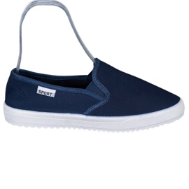 SHELOVET Slip-on Sneakers On The Platform blue