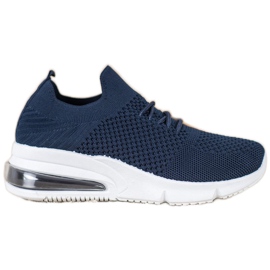 Sweet Shoes Textile Sport Shoes blue