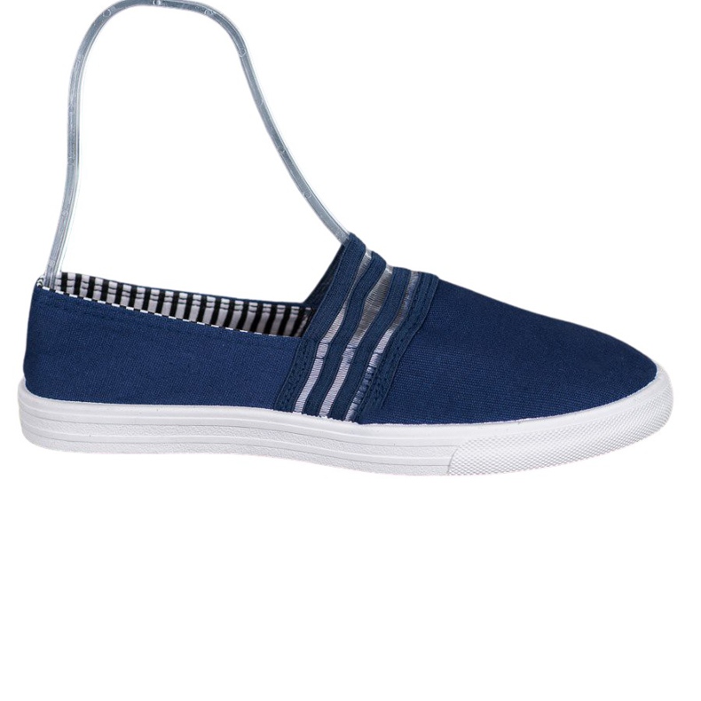 SHELOVET Comfortable Slip-On Sneakers blue