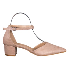 Small Swan Stylish pumps brown