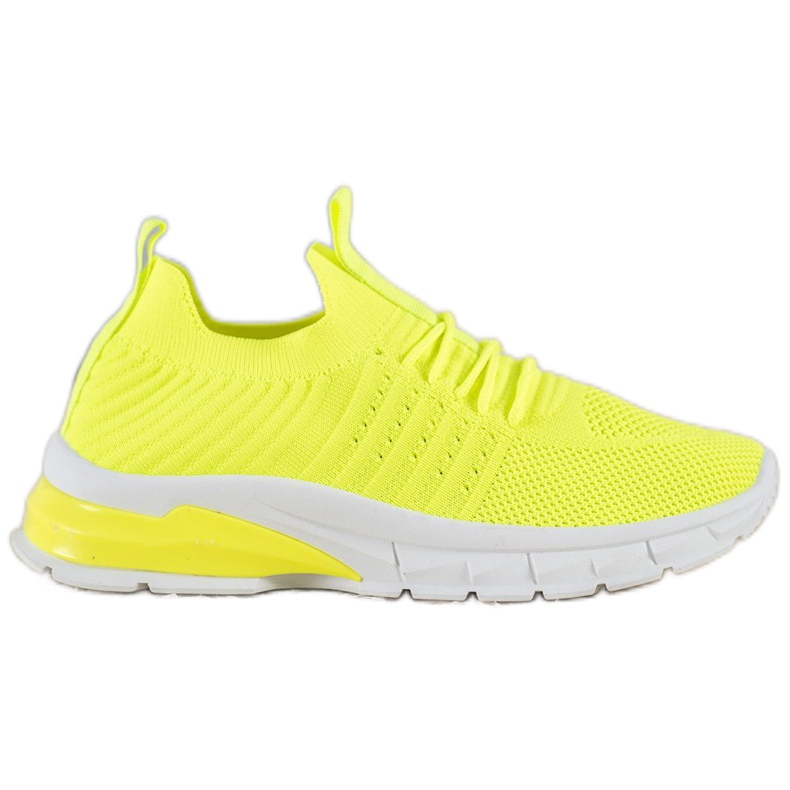 Bella Paris Openwork Sneakers yellow