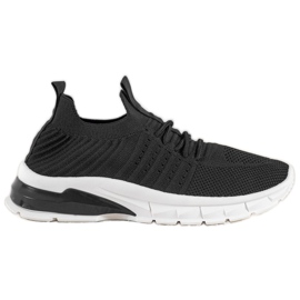 Bella Paris Openwork Sneakers black