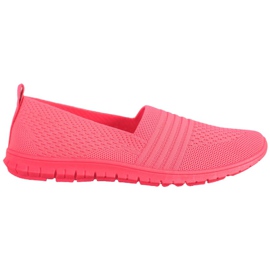 SHELOVET Comfortable Openwork Slipons pink