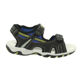 American Club Boys' sports sandals leather insert RL30/20 black American Club Boys' sports sandals leather insert RL30/20 black