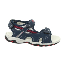 American Club Boys sandals leather insert RL30/20 navy blue American Club Boys sandals leather insert RL30/20 navy blue