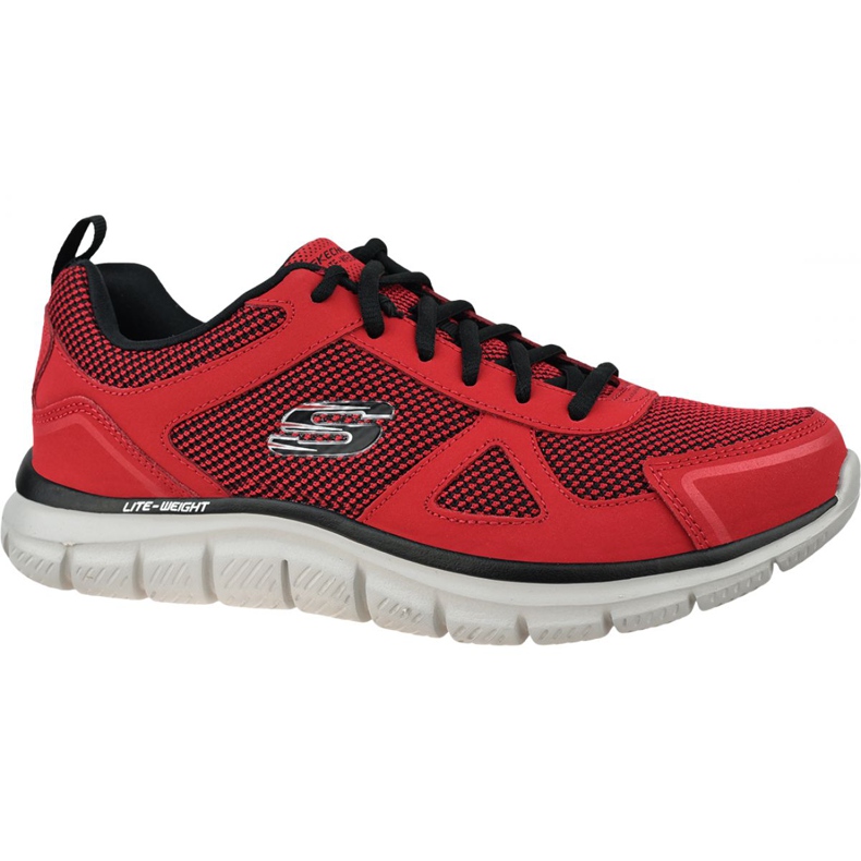 Skechers Track-Bucolo M 52630-RDBK Shoes red