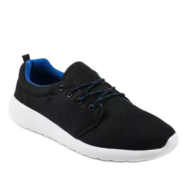 Black men's sports shoes YFM-71A