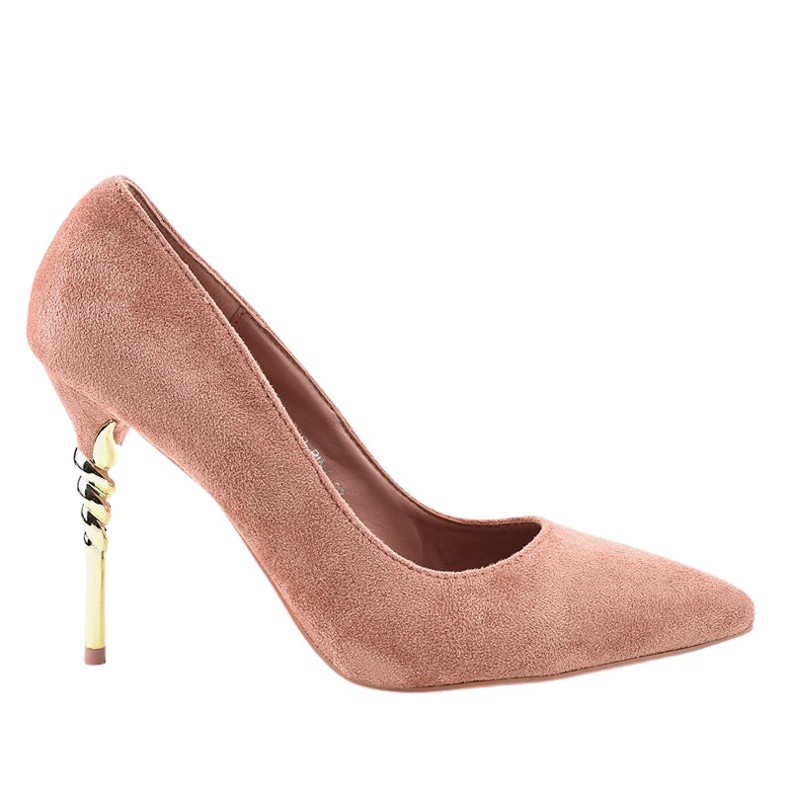 Pink classic DD50P eco-suede heels Pink classic DD50P eco-suede heels