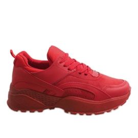 Red fashionable sports shoes A88-18