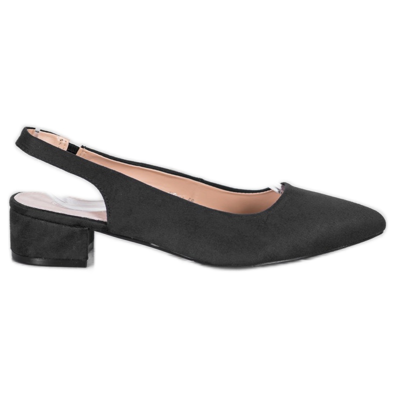 Goodin Pumps With A Discovered Heel black