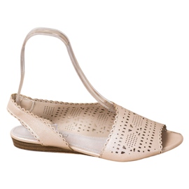 Goodin Shiny golden sandals