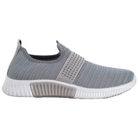 SHELOVET Slip-on Sports Shoes grey